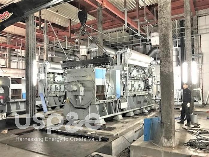 Used 6 MW 2001 Used Daihatsu 6 DK-28 Diesel Generator Sets