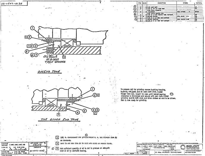 Used Beloit  Two Roll Calender With Control Crown Roll, 146" Face Width, 1200 Pli, Shell O.D. 22", Shell I.D. 16", With Hydraulic Plant. #26622