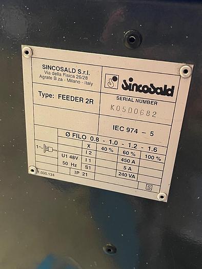 Usato SALDATRICE (N°6) SINCOSALD  562 E   240 A 