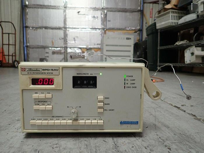 Used Shimadzu SPD-6AV UV-VIS Spectrophotometric Detector