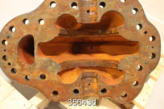 Used Goulds 3405 Split Case Pump, 5x8x14DV, 6 Vane 11" Impeller #35643