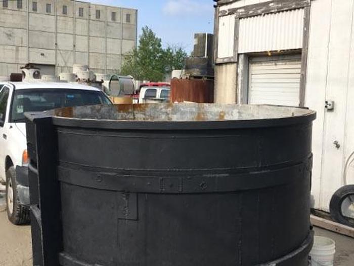Used 60″ and 72″ Flip Over Precast Manhole Riser Forms (2)