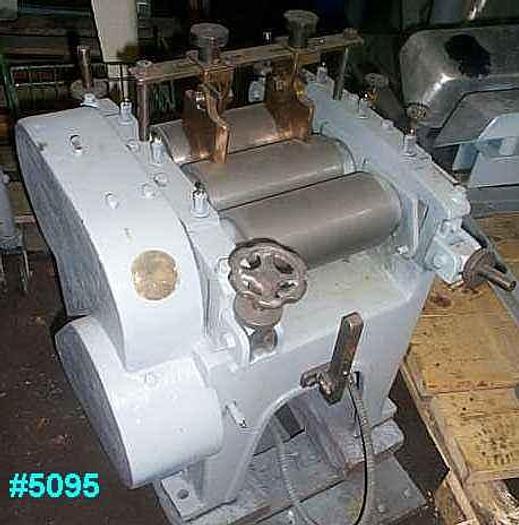 Used 4 in. X 8 in. LABORATORY THREE ROLL MILL