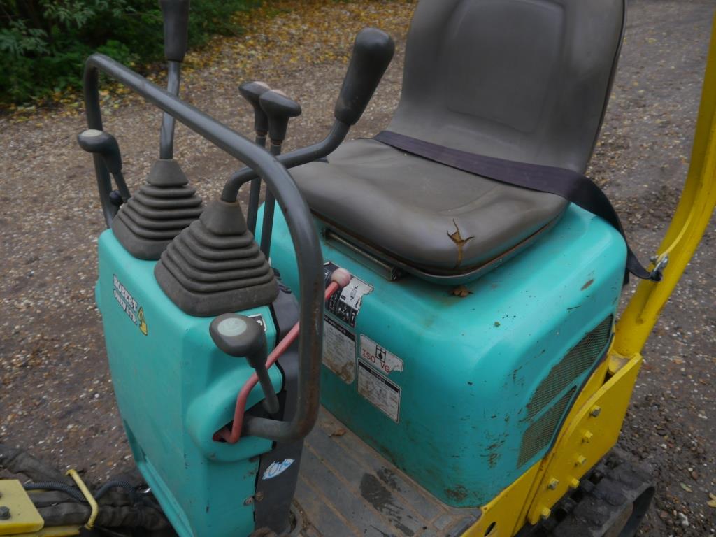 Used Yanmar SV08-1 Mini Digger