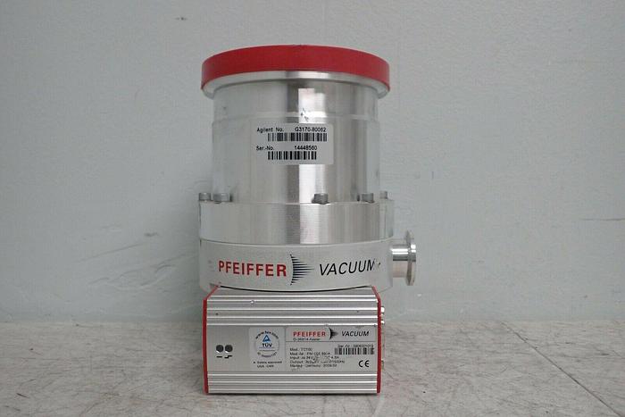 Used Pfeiffer TMH 262 X S DN 100 ISO-K, 3P Vacuum Turbo Pump with Controller TC100