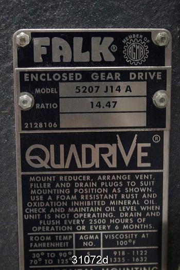 Used Falk Quadrive 5207J14A #31072