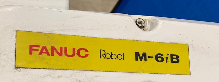 Used FANUC M6iB 6 AXIS CNC ROBOT WITH RJ3iB CONTROLLER
