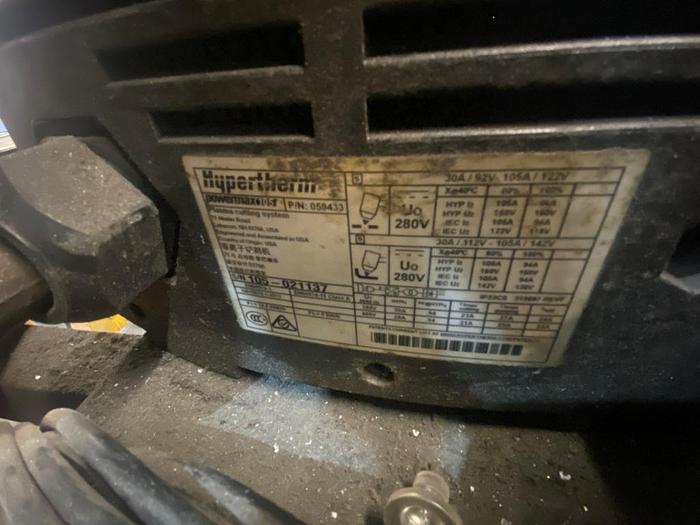 Used XYZ CNC Plasma 510 Plasma Cutter