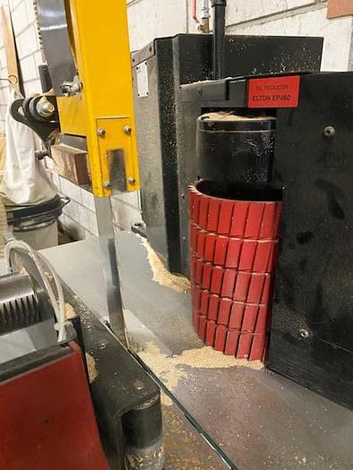 Used ACM bandsaw BS 740 RS3, with feeding unit