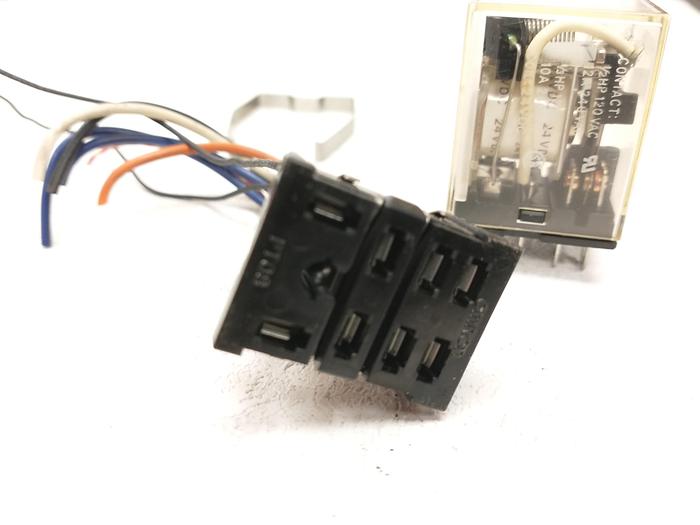 Used 10 lot OMRON LY2 DC24 Gen Purpose Relay,8 Pin,Square,24VDC(GHB1)