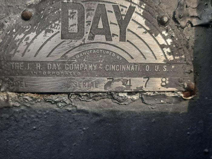 Used Mixer, Ribbon, 50 CF, S/st, JH Day, 15 HP #S744271