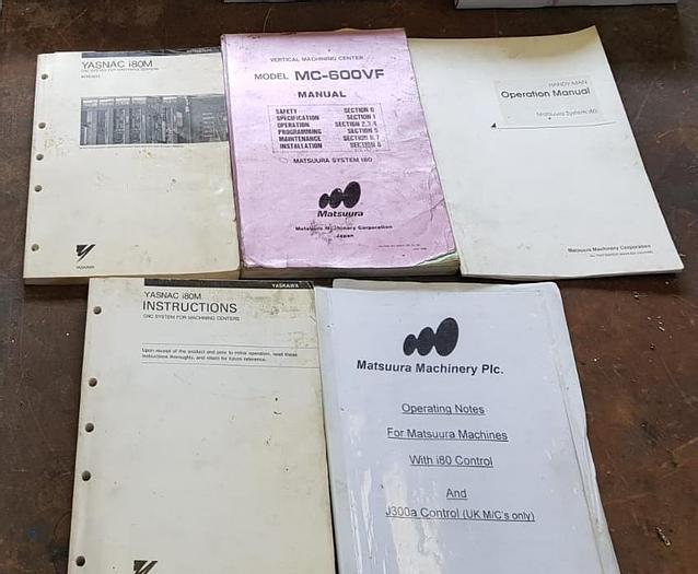 Used 1997 MATSUURA MC600VF