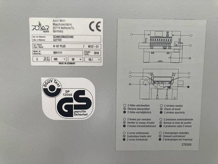 Utilisé 2016 POLAR N137PLUS