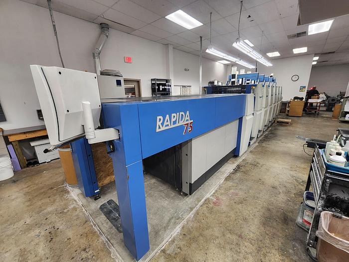 Used 2009 KBA Rapida 75-5+ALV2