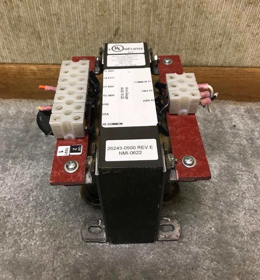 Used Industrial Control Transformer Nova Magnetics | 0163-01-0004