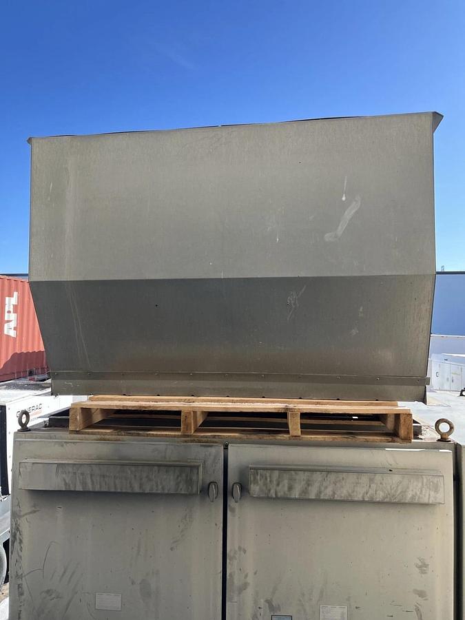 Used 2000kw Simplex LBS Forced Air-Cooled Resistive Load Bank S/N: 36970-99-43-17