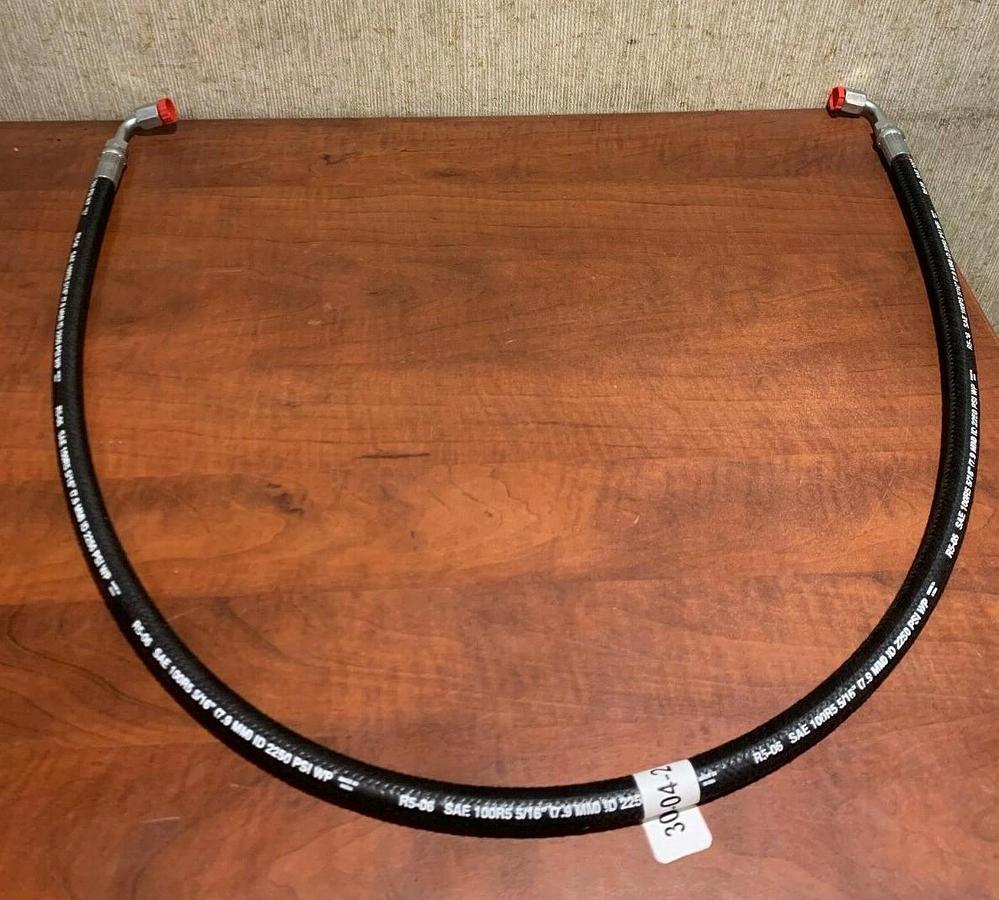 Used 54" Cummins Hydraulic Fuel Hose A043F043 | R5-06 SAE 100R5 5/16" 2250 PSI WP