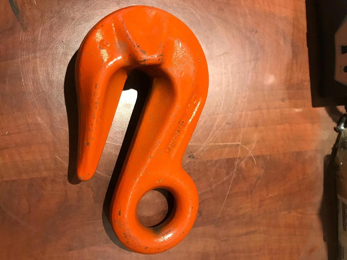 CM Herc Alloy Eye Chain Grab Hook 22-8 HA7/8 | USA Heavy Duty Rigging Lifting