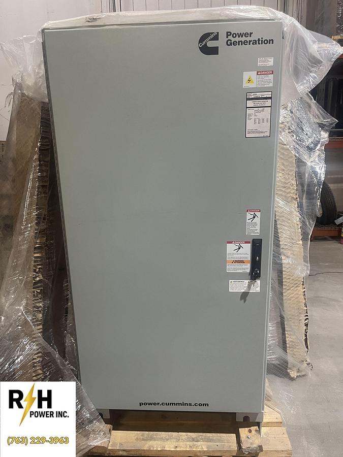 New 300 Amp 480VAC Cummins CXTC8 Spec. A Automatic Transfer Switch - S/N: C22M060165