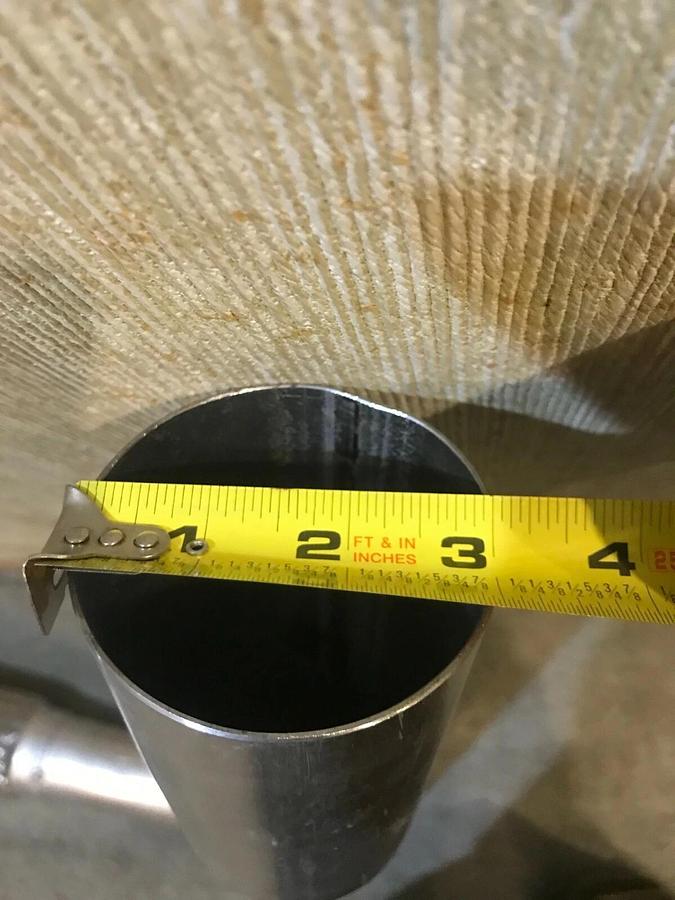 Used Cummins Flexible Exhaust Pipe Tube | P/N: A031A195 | C100-D6R C80-D6R C60-D6R