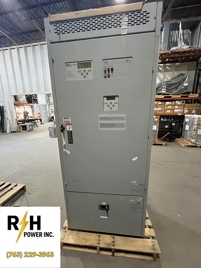 Used New 600 Amp 480V ASCO J07AUSA30600N5XC Automatic Transfer Switch - S/N: 582714WE