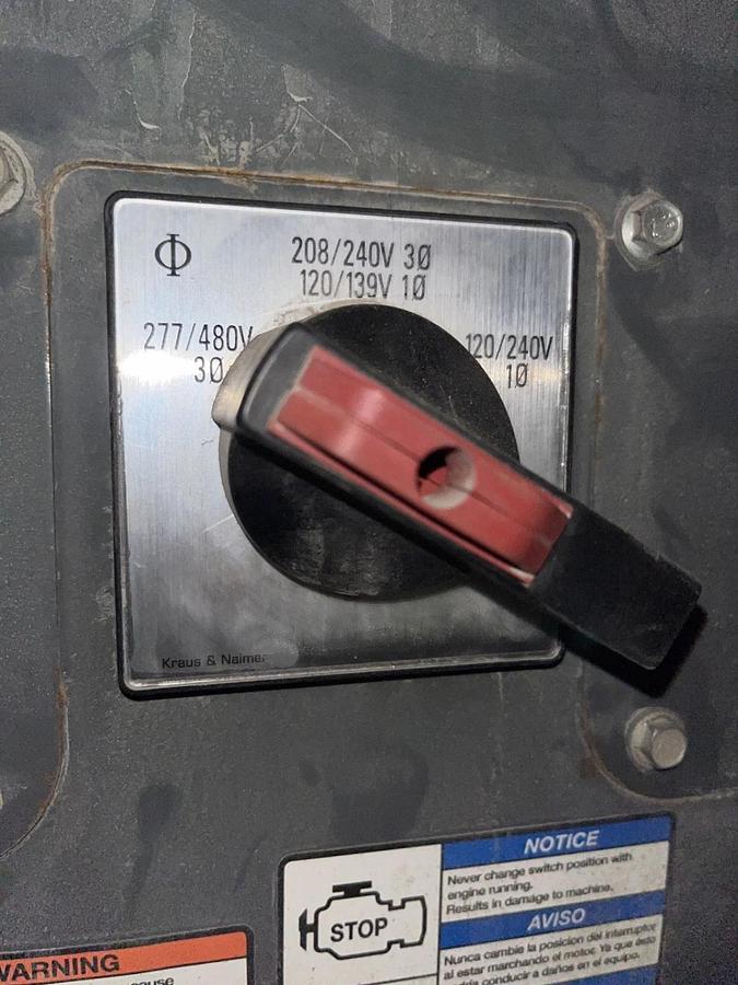 Used 70kva Wacker Neuson G70 Mobile Diesel Generator - S/N: 24407198