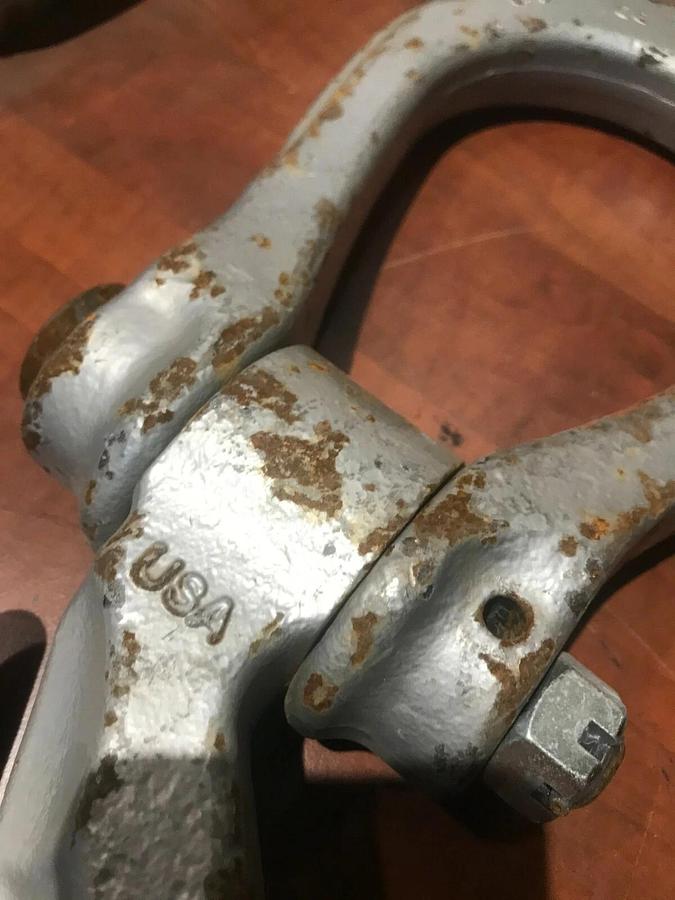 New Crosby A-1361 Eliminator 5/8" Single Grab Hook | 22,600 lbs. 1049831 GR 100