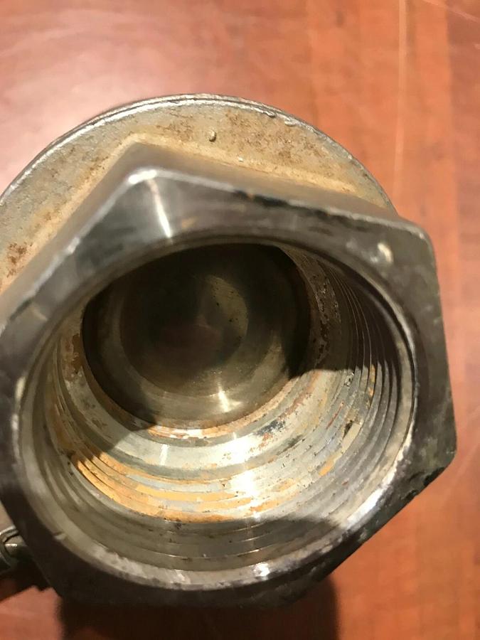 1 1/2" 1.5" 1000 WOG 316 Ball Valve