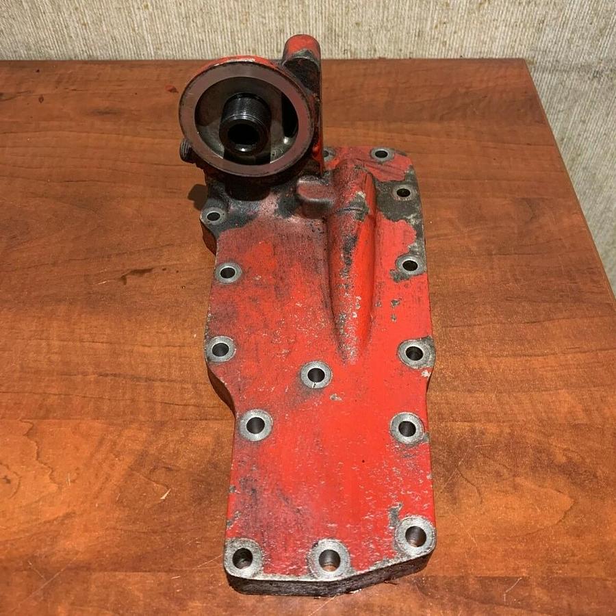 Used Used Genuine OEM Cummins Oil Filter Cooler Housing QSB5 4.5L C100D6R | 5285021