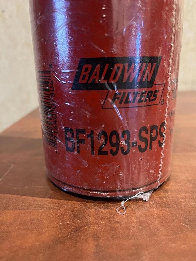 Baldwin Filters Spin-on Fuel Filter - P/N: BF1293-SPS