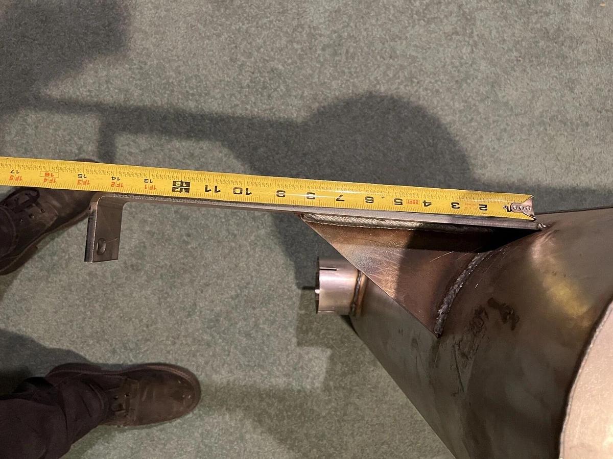 New Cummins Exhaust Muffler - P/N: 0155-4598