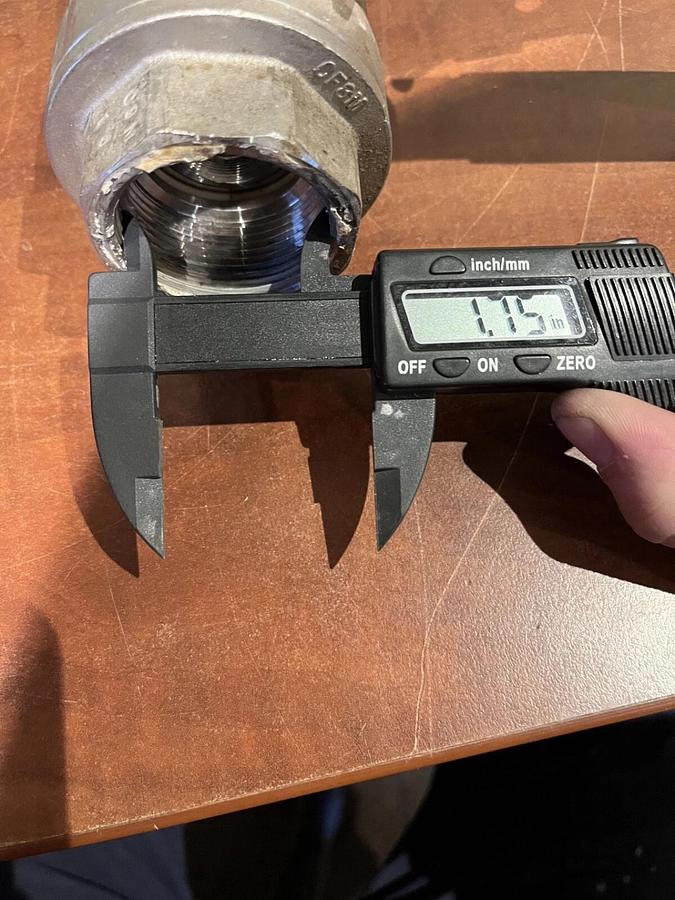 Used Used FNW Fig. 200A Stainless Steel Ball Valve 2PC Full Port 1000 CWP