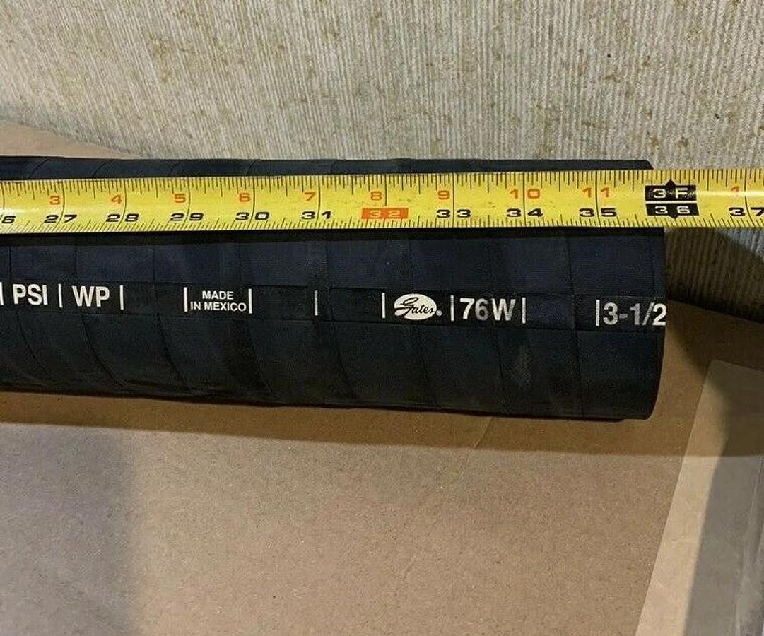 Used Gates Cummins Coolant Radiator Hose 3' x 3 1/2" 3.5" | P/N: 503-0569 4176-0033