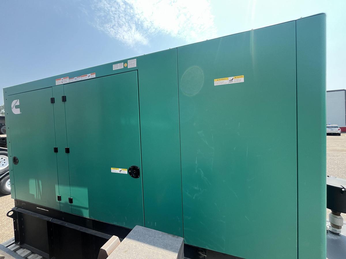 New 125kW Cummins C125 D6D Spec. B Stationary Diesel Generator - S/N: D230225907