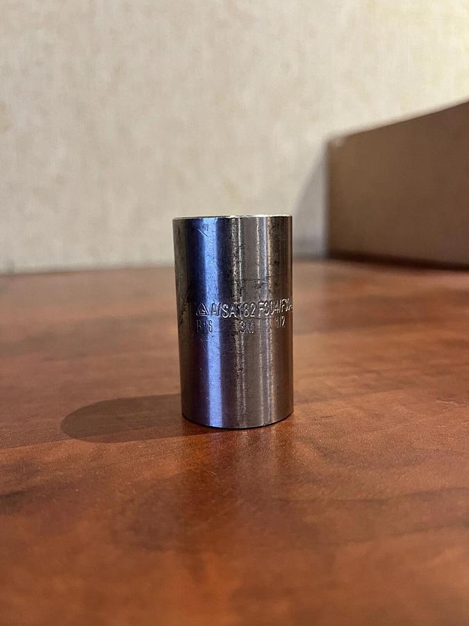 1/2" Stainless Steel F-F Coupling A/SA182 F304/F304L - P/N: 3411D-08 (10-Pack)