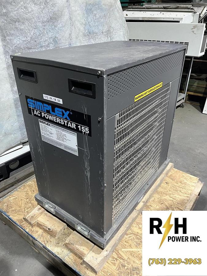 Used 150kW Load Bank | Simplex AC Powerstar 155 Forced Air-Cooled | 480V 3Ph