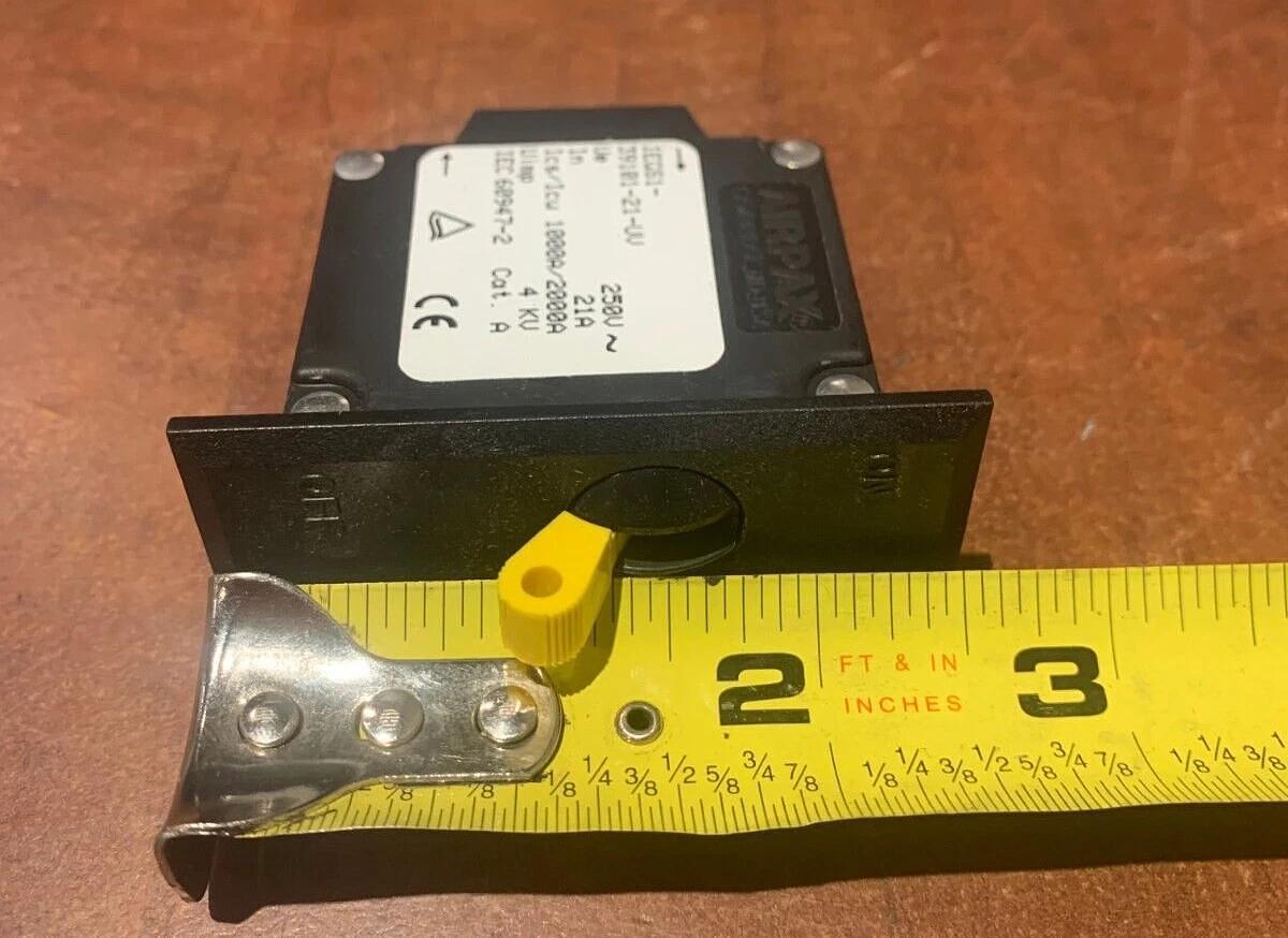 Used New Cummins 2.5HGJBB-1126A Circuit Breaker 250V 21A A043F922 AirPax 39101-21-UV