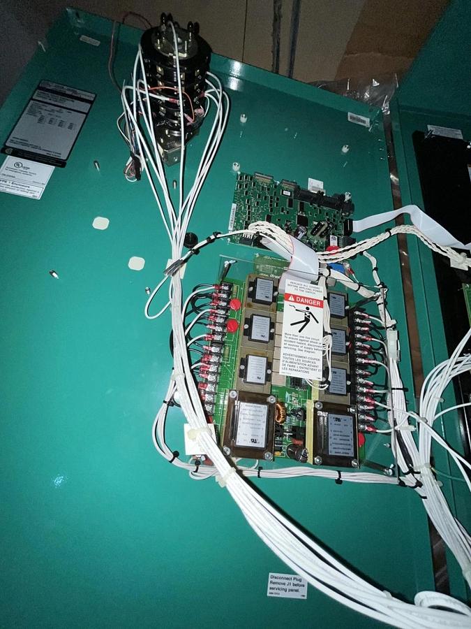 Used 225 Amp 208V Cummins CHPCB Spec. A Automatic Transfer Switch - S/N: J16M108379