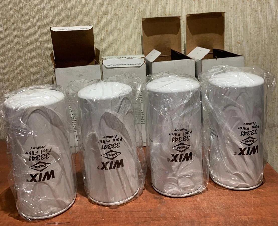 Wix 33341 Primary Fuel Filter (4 Pack)