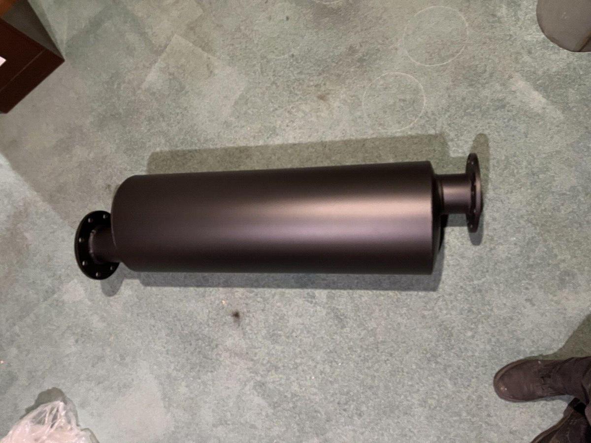 New Nelson / Cummins 41250G Rev. B 14" IND Muffler - P/N: 0155-2064-05