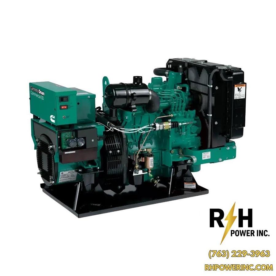 8kw Cummins RV Diesel Generator 8HDKAG-11378K - 120/208V 3PH 60hz - PN: A063B625
