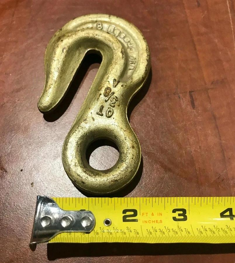 New Crosby 3/8" Eye Grab Hook Grade 80 | WLL: 7,100 lbs. | Rigging Lifting