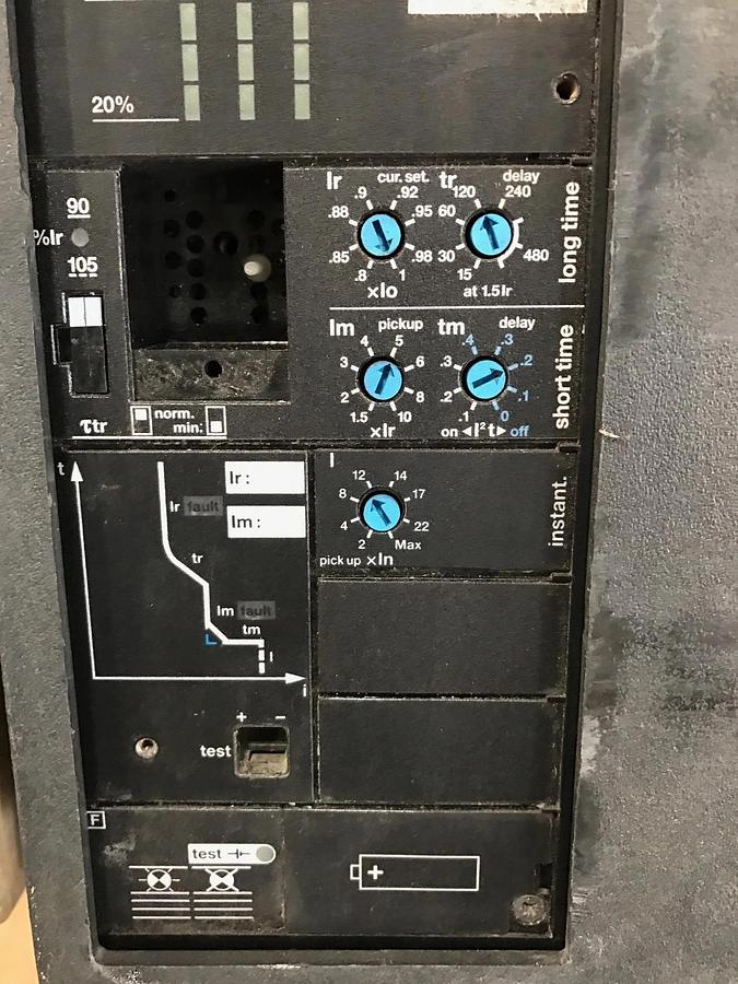 Used 1600 Amp Square D Masterpact MP16H2 Circuit Breaker | 60Hz