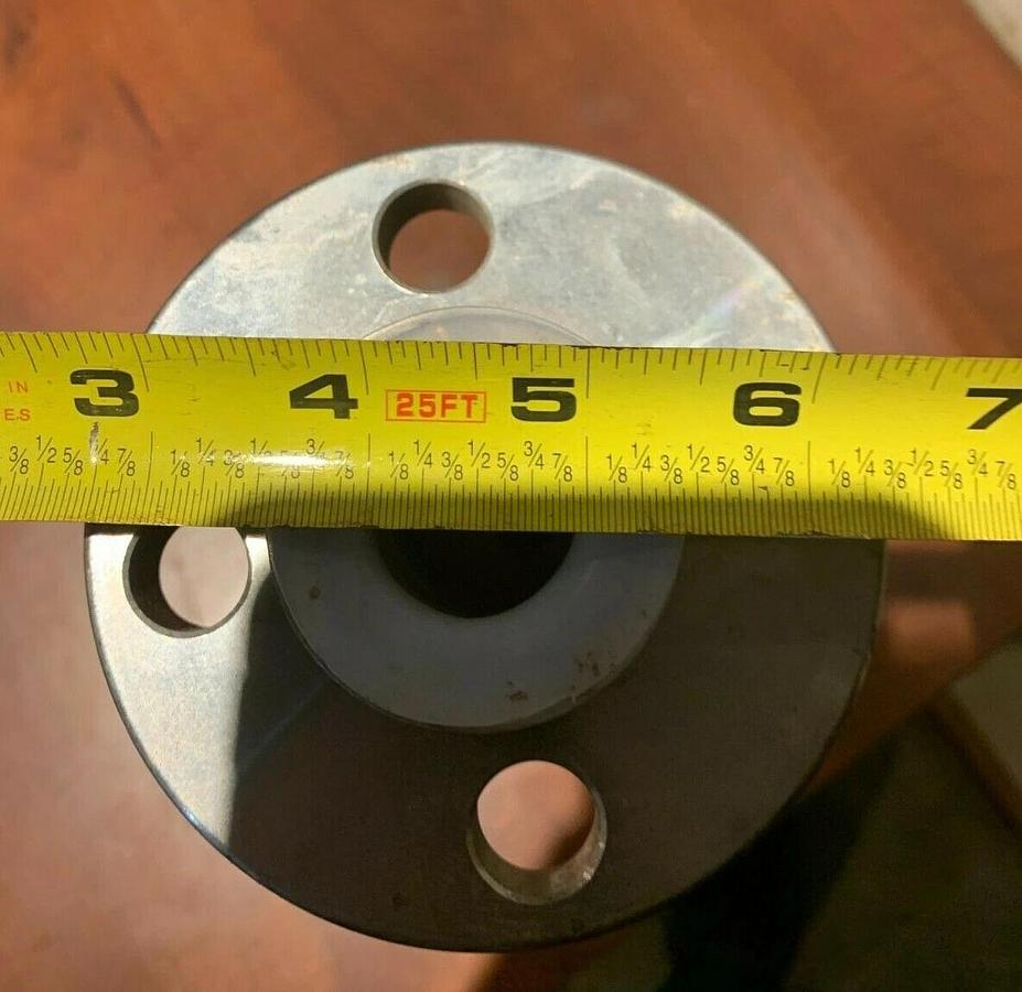 New 1" Flexible Braided Flex Tube Flange