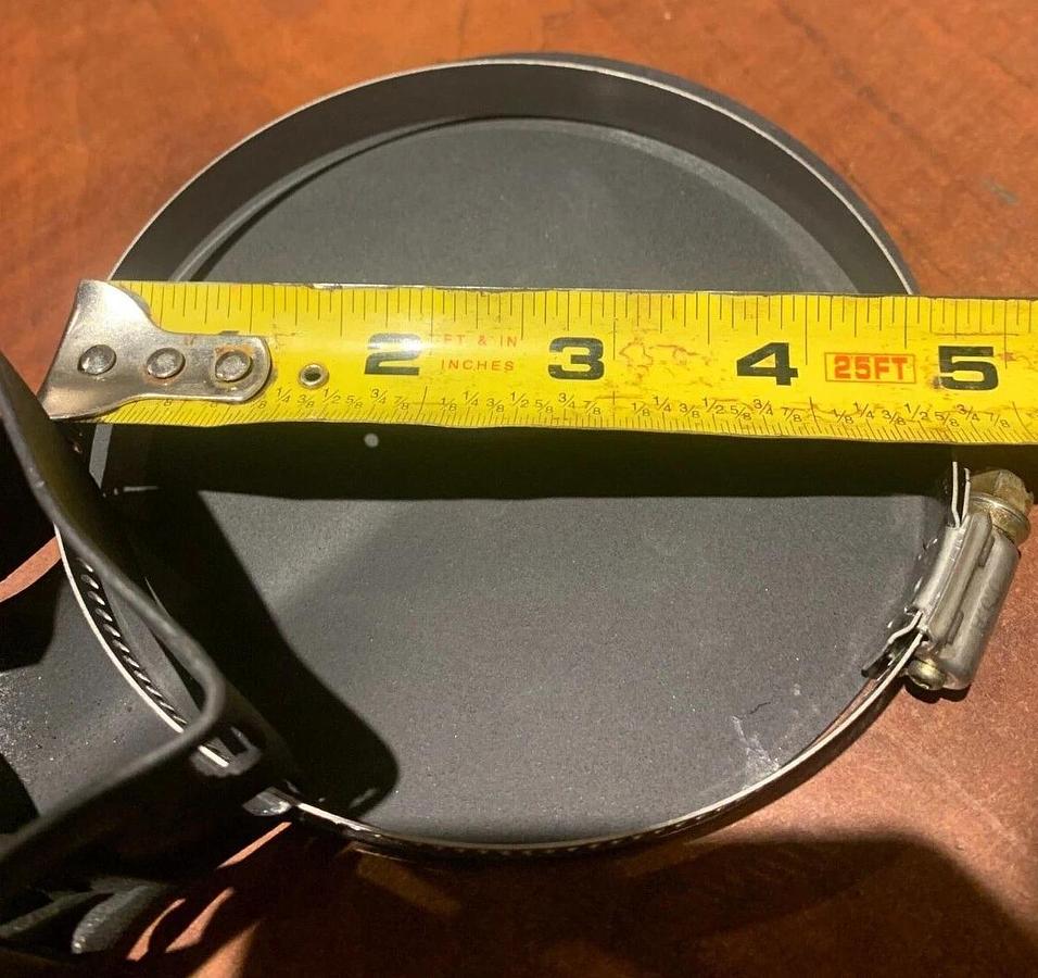 Used New Genuine OEM Cummins Onan 4.5" Steel Rain Cap | P/N: 155-0987