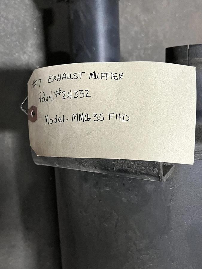 Used Used Magnum Exhaust Muffler from MMG35FHD - P/N: 24332