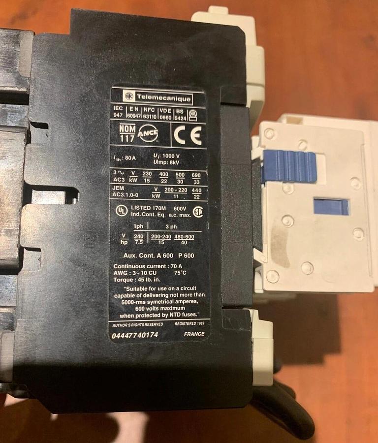 New Genuine OEM Cummins 30 Amp 240V Transfer Switch Assembly | P/N: 306-4277-04