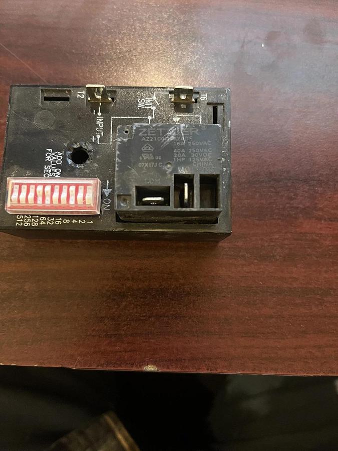 Used Used Infitec 30A 24VDC BBKR2G42 1-1023 Second Time Delay Relay - No.: 1815