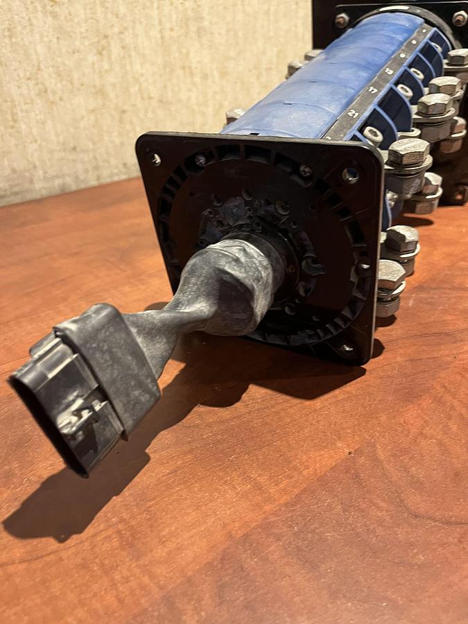 Used 240 Amp 600VAC Kraus & Naimer C315 Voltage Selector Switch from Cummins C150D2RE