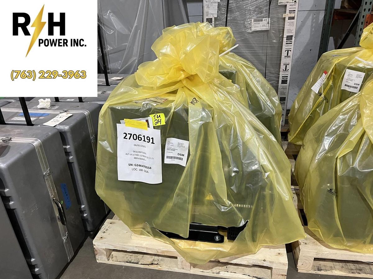 Used New 117kW (146kVA) Cummins / Stamford UCI274D1 Alternator - P/N: A041C532